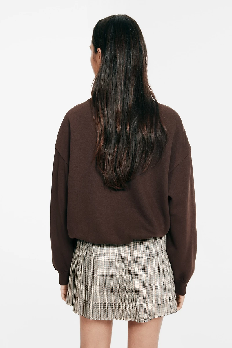 Chandail ample en molleton