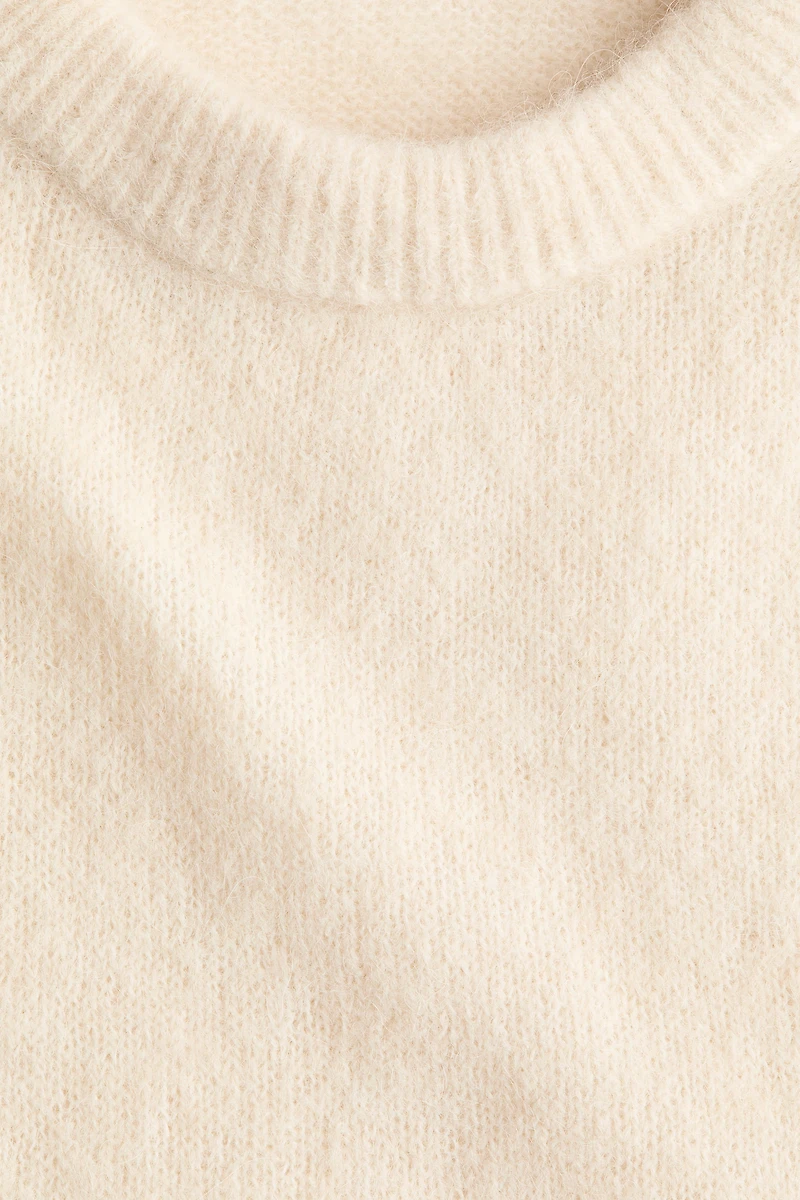 Chandail ample en mélange d'alpaga