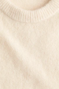 Chandail ample en mélange d'alpaga