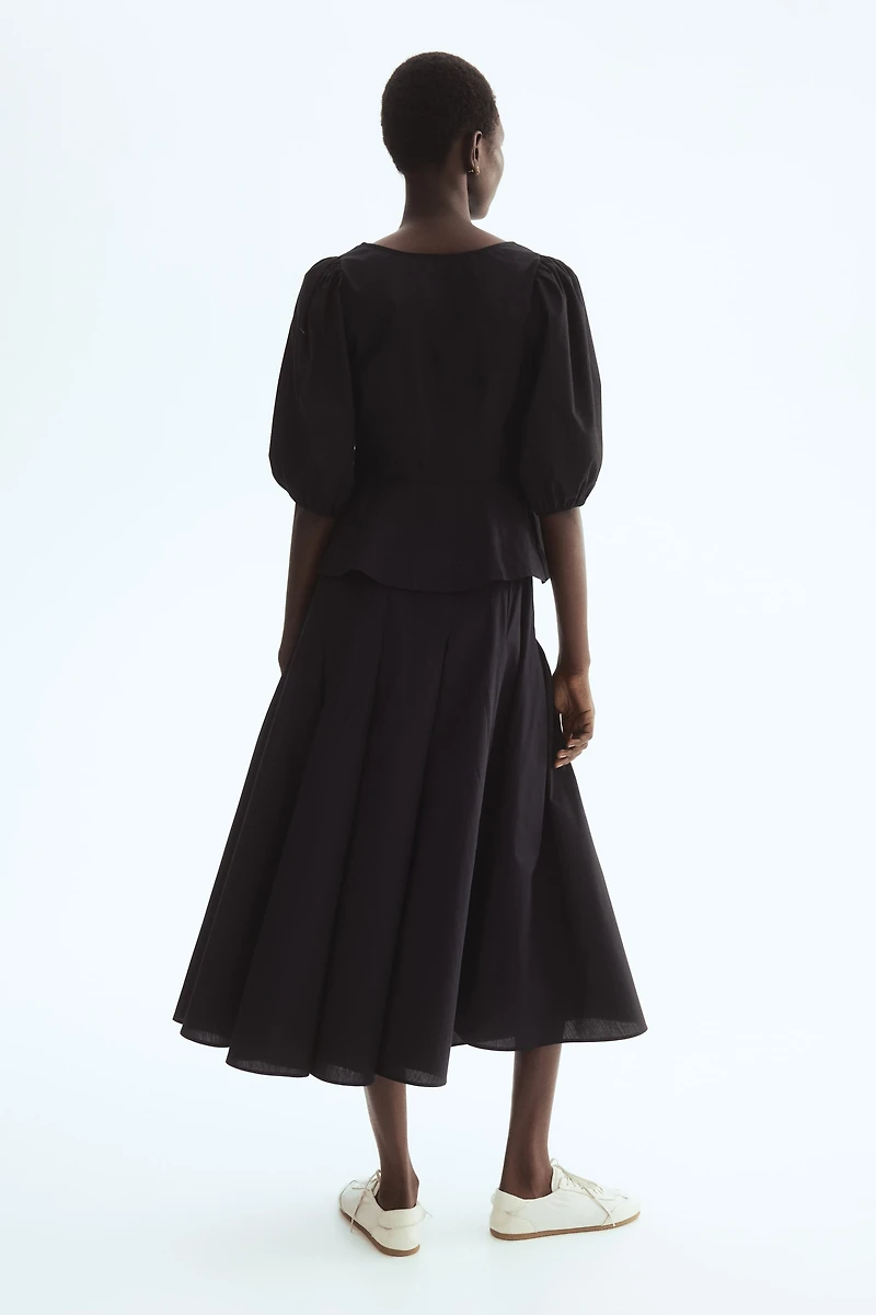 Poplin Circle Skirt