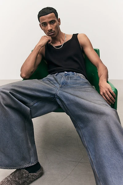 Slim-Fit Ribbed Tank Top