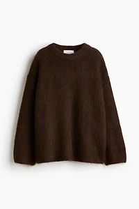 Oversized Mohair-Blend Sweater