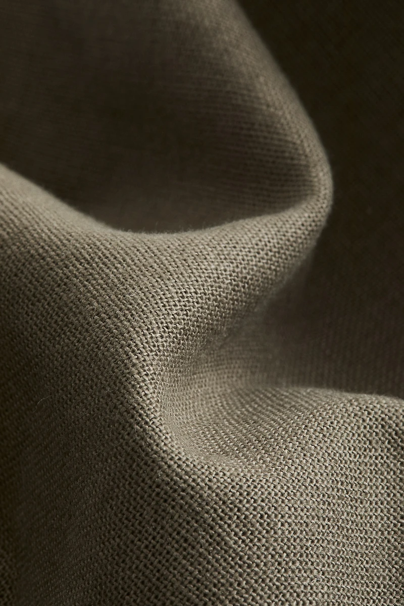 Linen-blend Cushion Cover