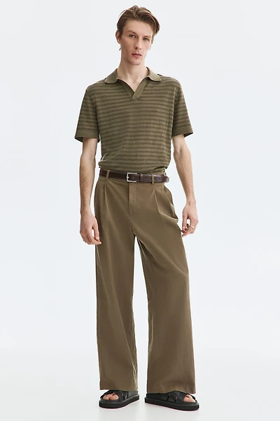 Pantalon large ample