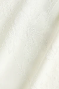 Lace-Trimmed Jacquard-Jersey Pants