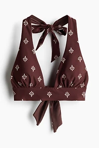 Padded Halterneck Bikini Top