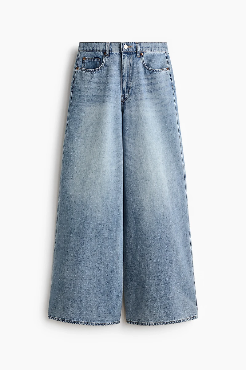 Super Wide High Waist Jeans