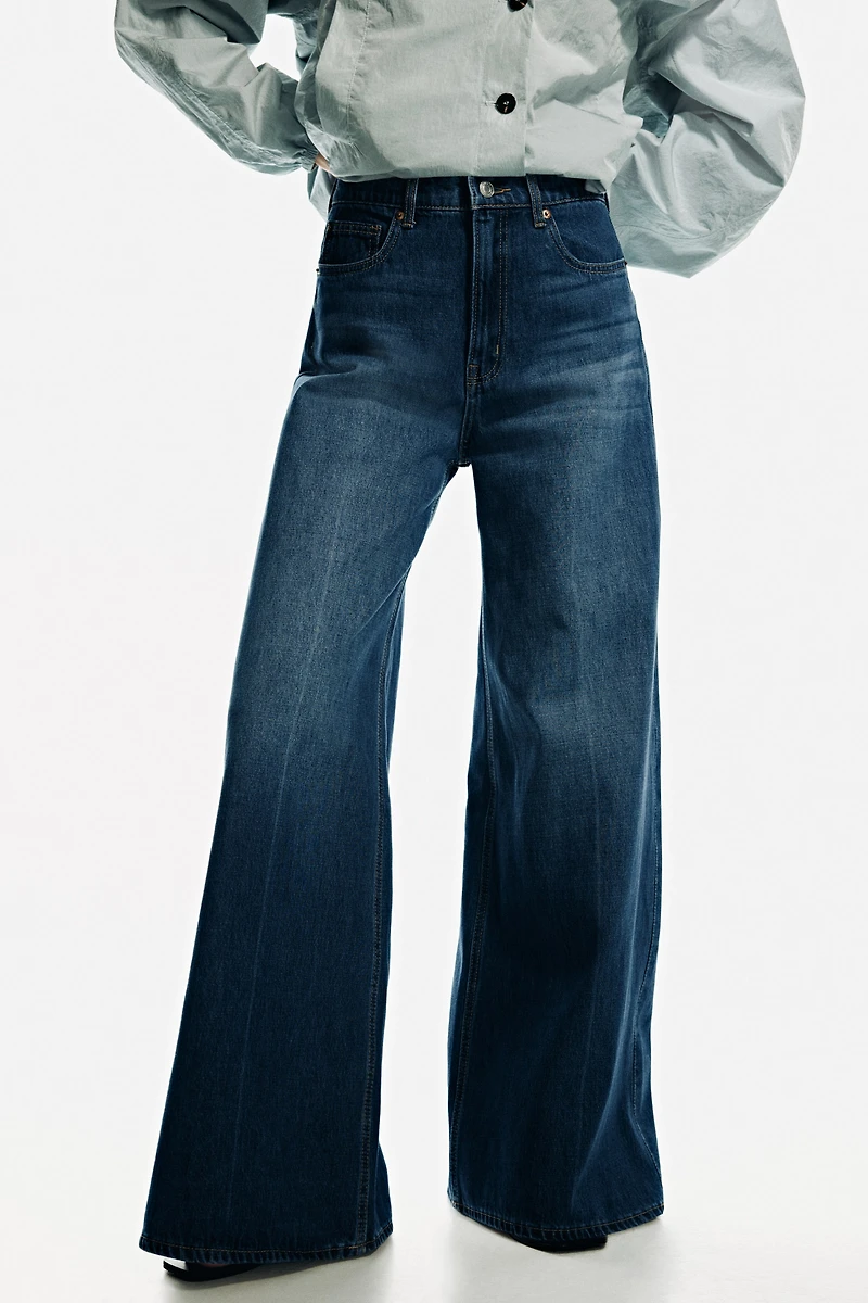 Super Wide High Waist Jeans