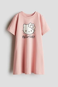 Printed Cotton Dress