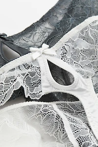 2-pack Lace Thong Briefs