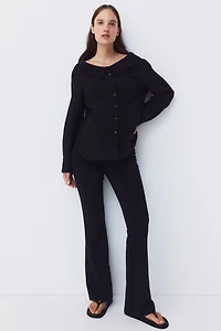 MAMA Flared Ponte Leggings