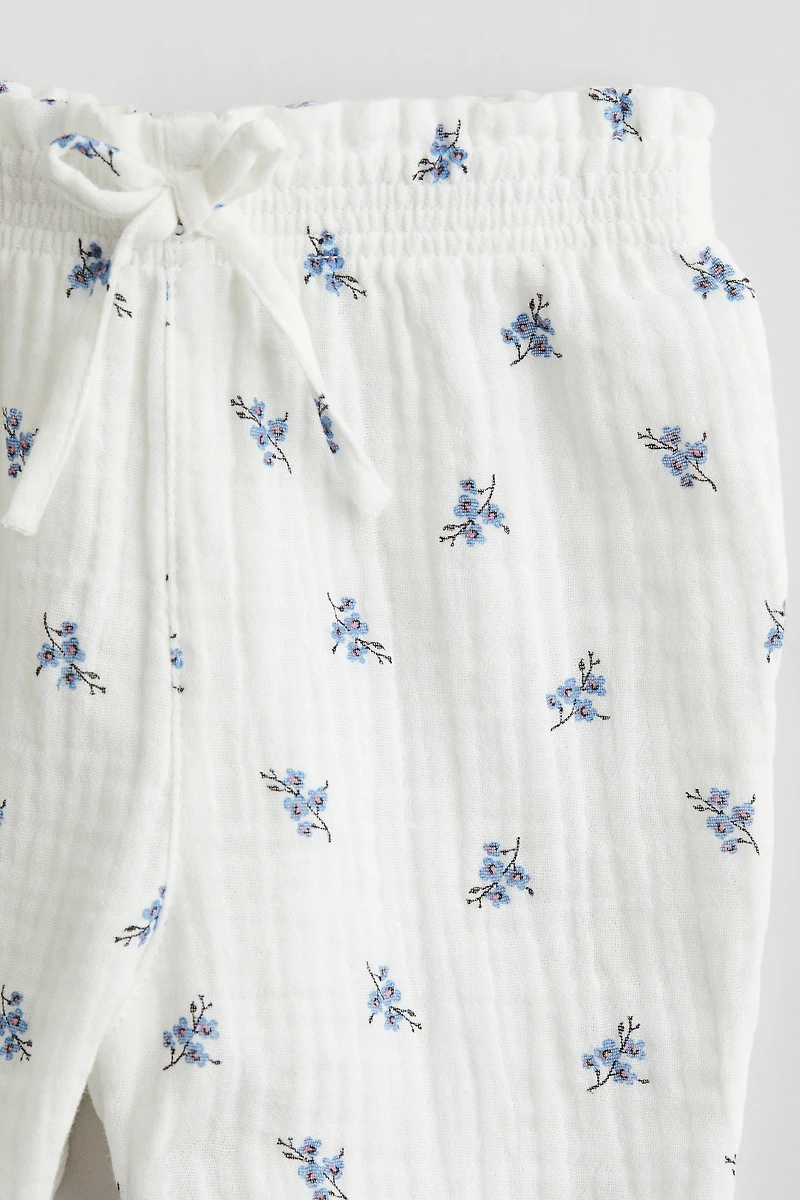 Pantalon à taille élastique