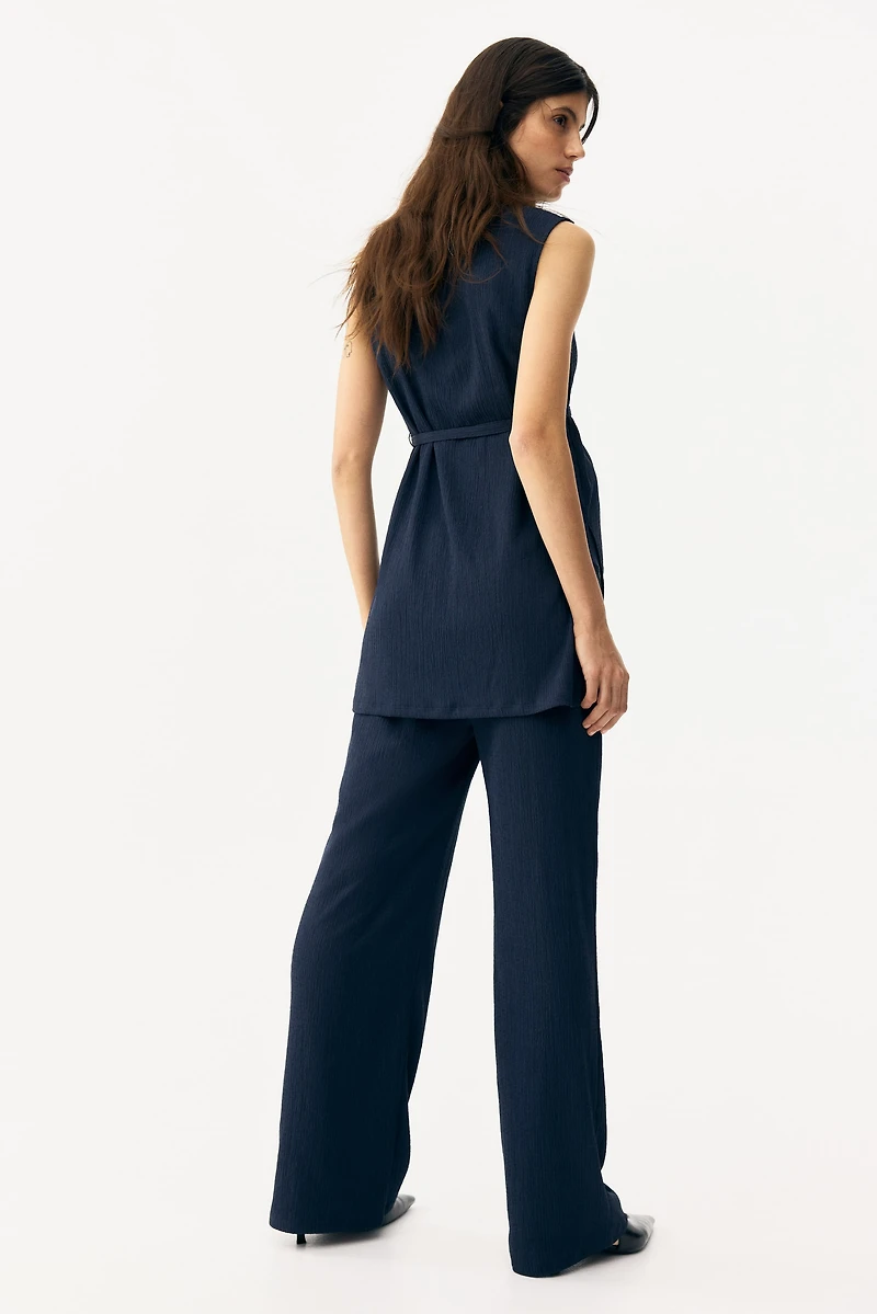 MAMA 2-piece Textured Jersey Set