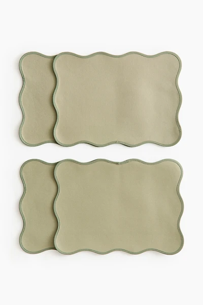 4-Pack Water-Repellent Placemats
