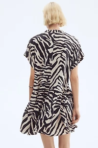 Crinkled Tunic Dress