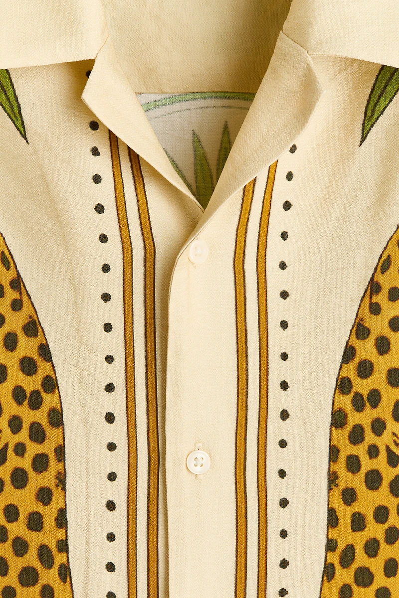 Relaxed-Fit Printed Resort Shirt