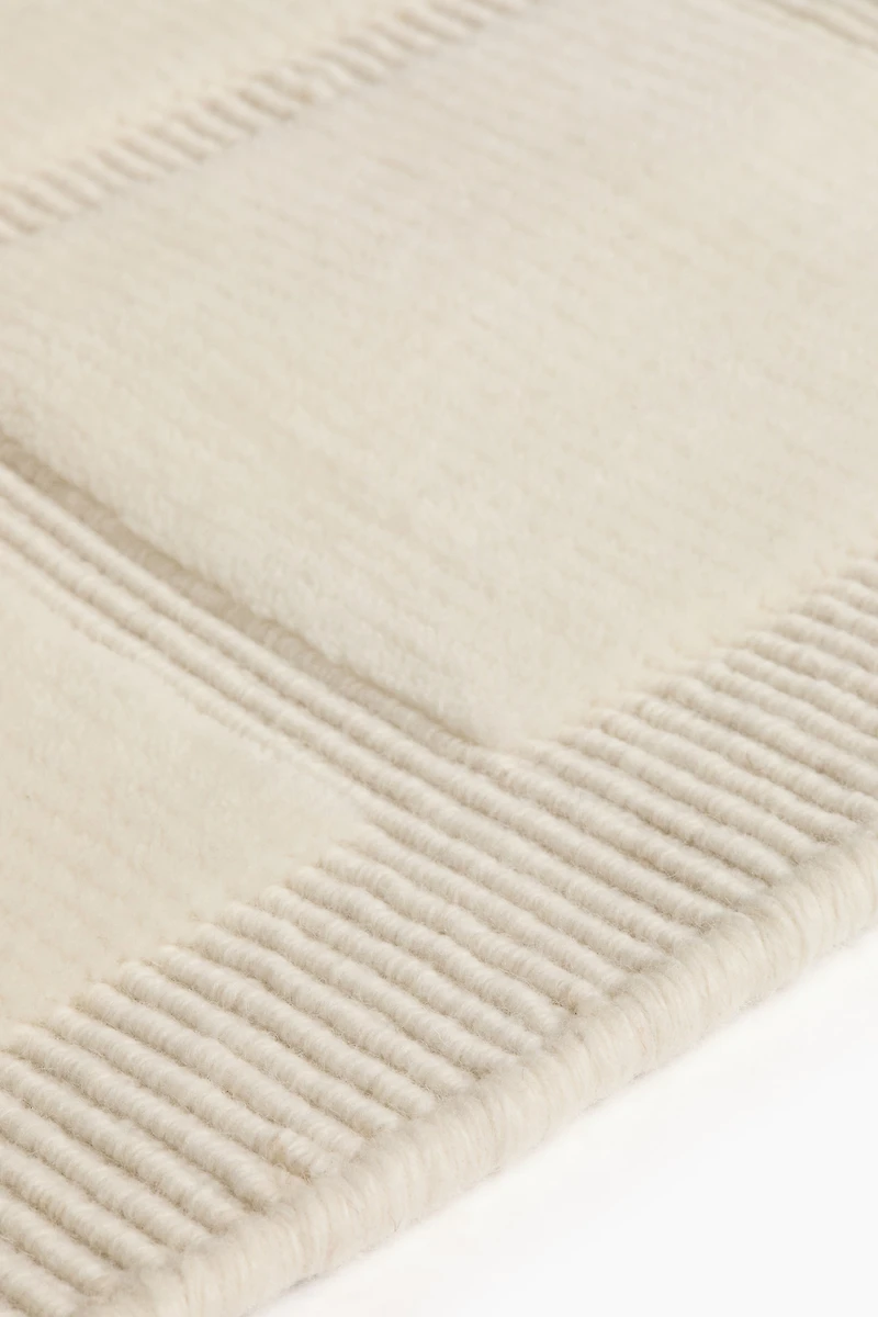 Large Wool-Blend Rug