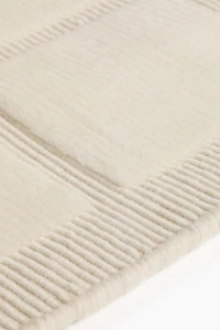 Large Wool-Blend Rug