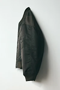 Nylon Bomber Jacket