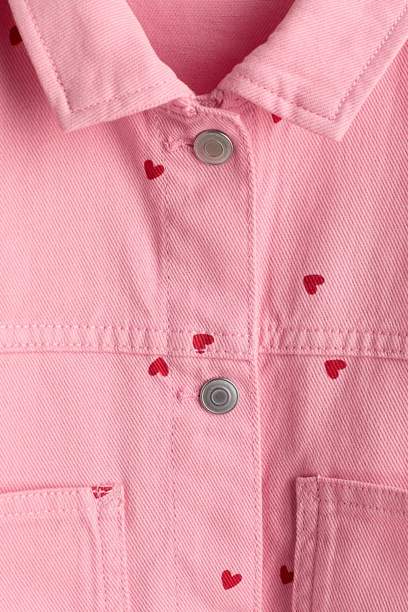 Patterned Twill Jacket