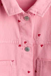 Patterned Twill Jacket