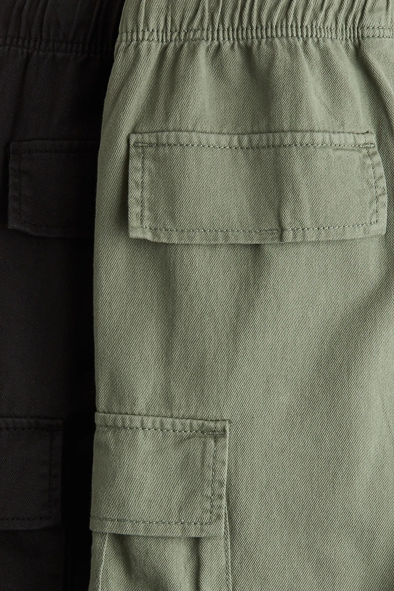 Twill Cargo Shorts