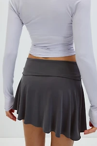 Asymmetric Yoga Skirt