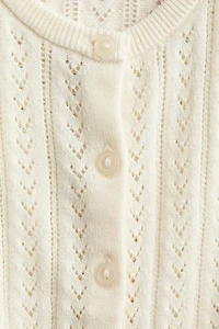 Chandail en maille de coton fantaisie