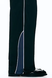 Loose-Fit Nylon Track Pants
