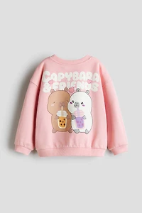 Sweatshirt with Motif