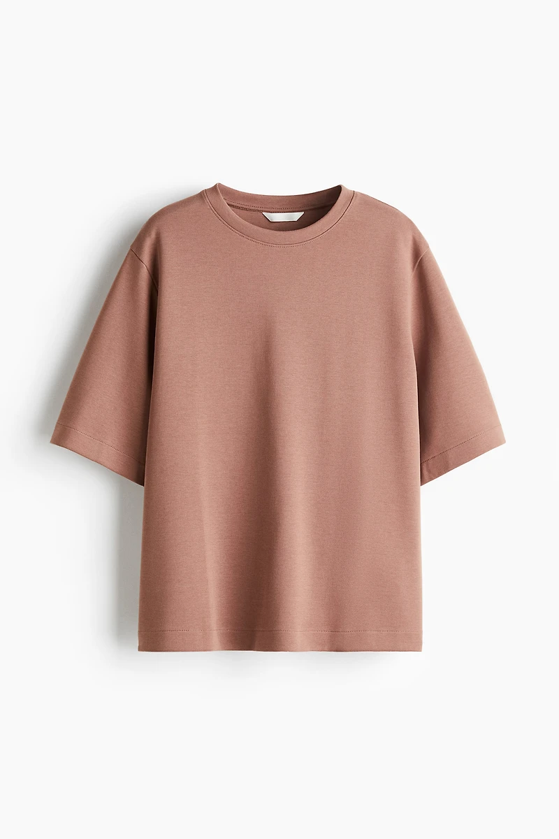 Boxy Interlock T-Shirt