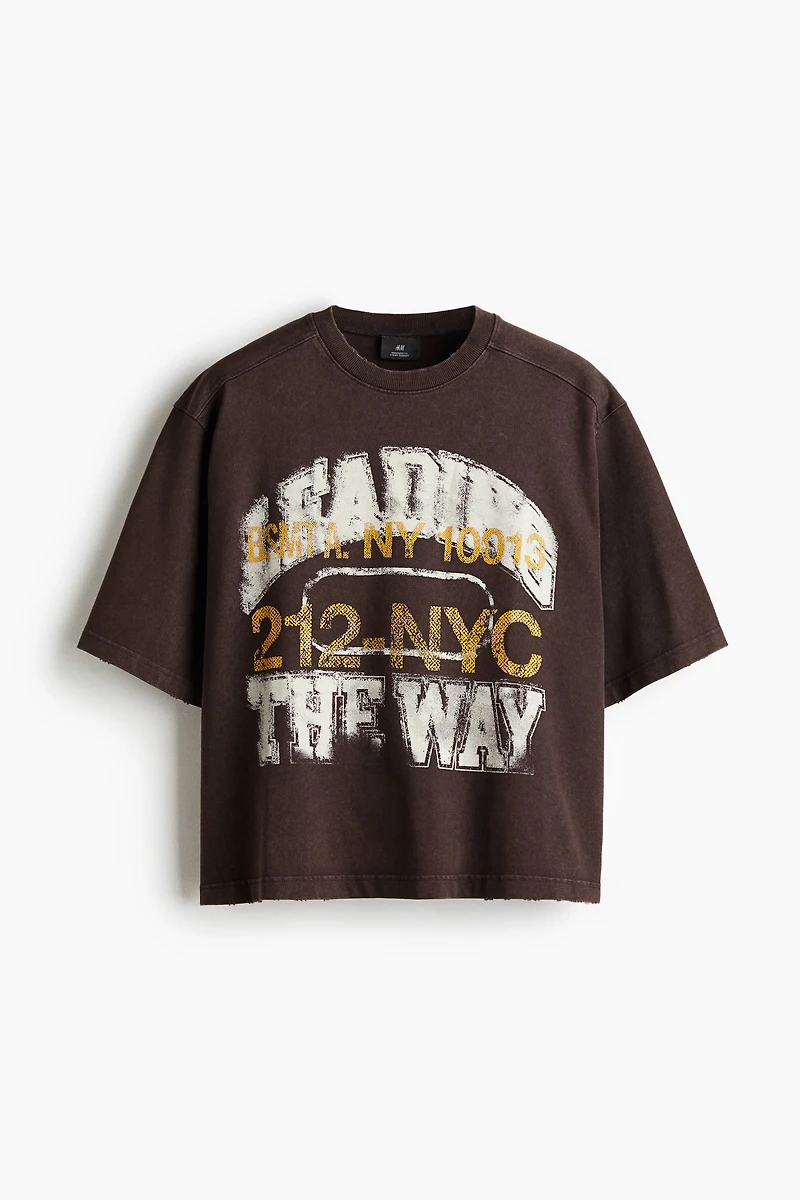 T-shirt court grande taille