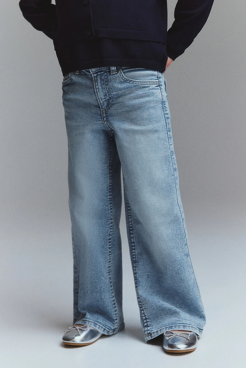 Superstretch Wide Leg Jeans