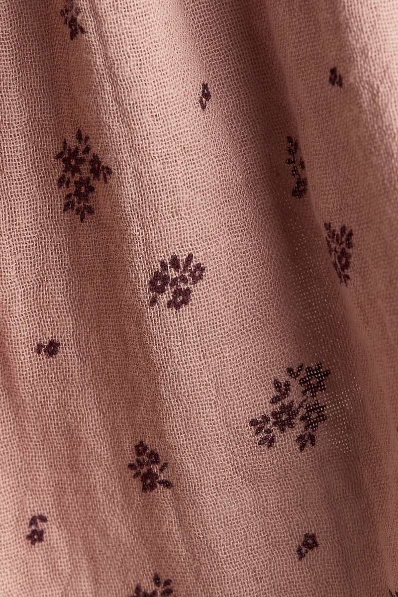 Cotton Muslin Dress
