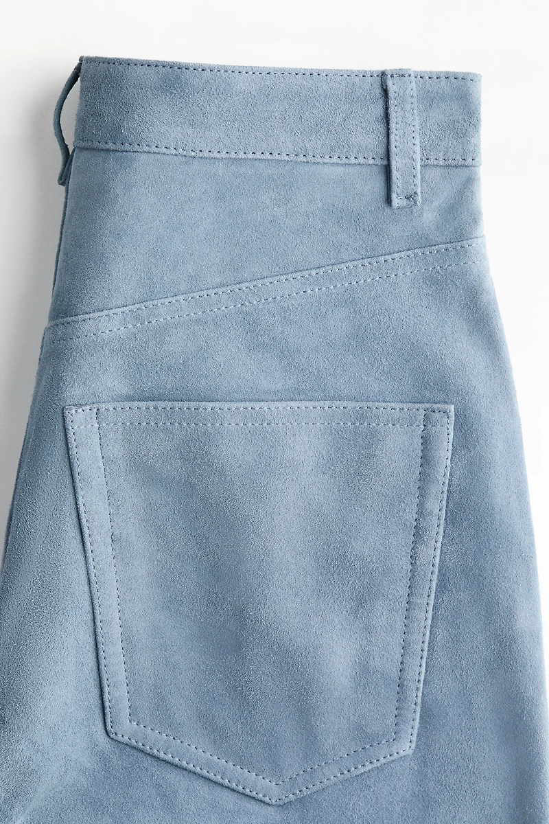 Suede Pants