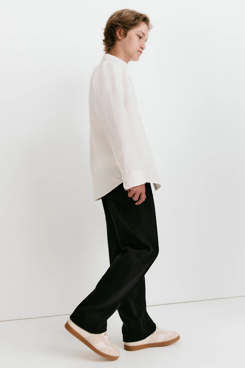 Straight-Leg Piqué Joggers