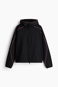 Loose-Fit Hooded Jacket
