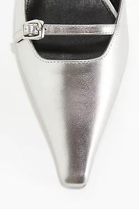 Pointed Heeled Sandals