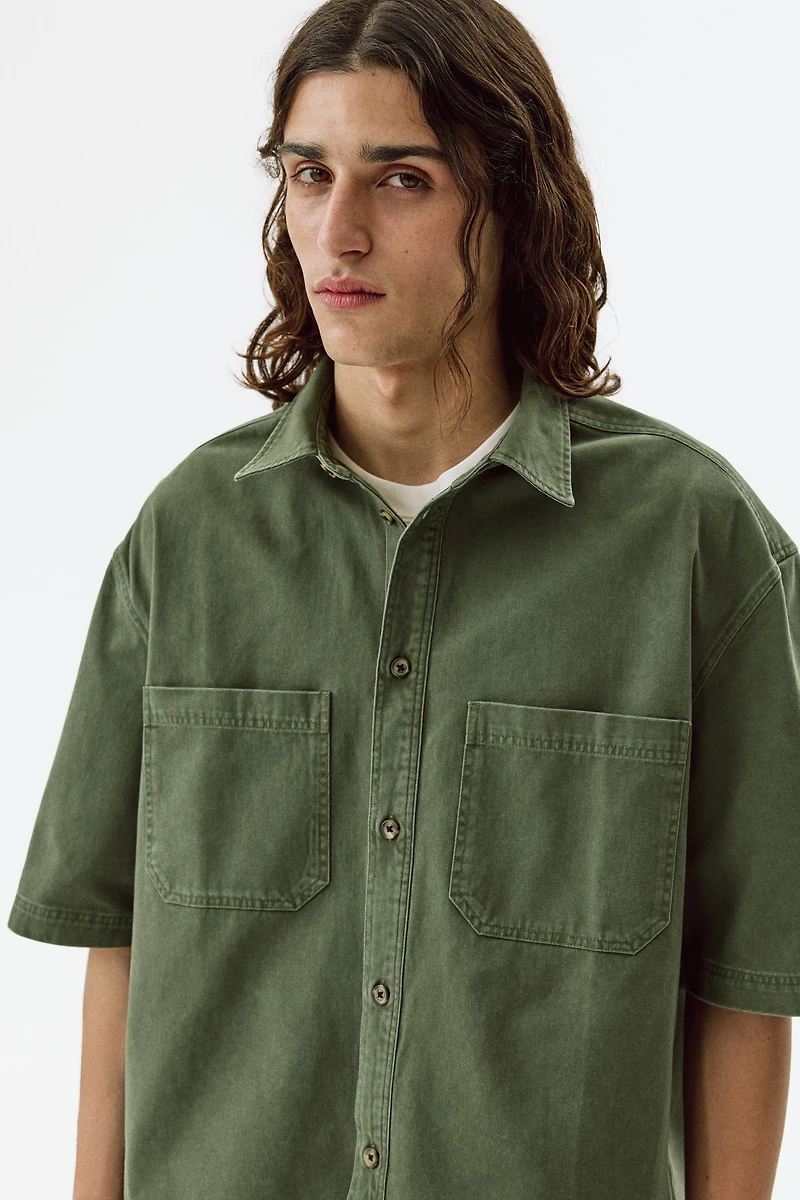 Relaxed-Fit Denim Shirt