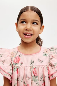Cotton Seersucker Dress