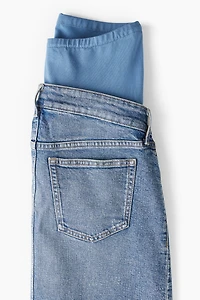 MAMA Jupe midi en denim