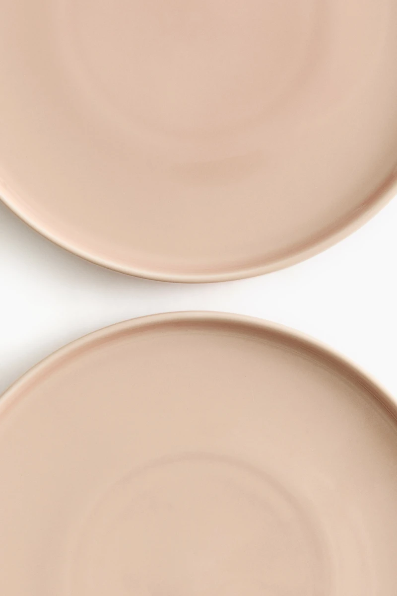 2-Pack Stoneware Dinner Plates
