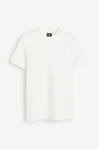 Regular Fit Ribbed T-shirt