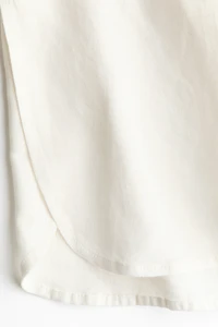 Oversized Linen-Blend Shirt