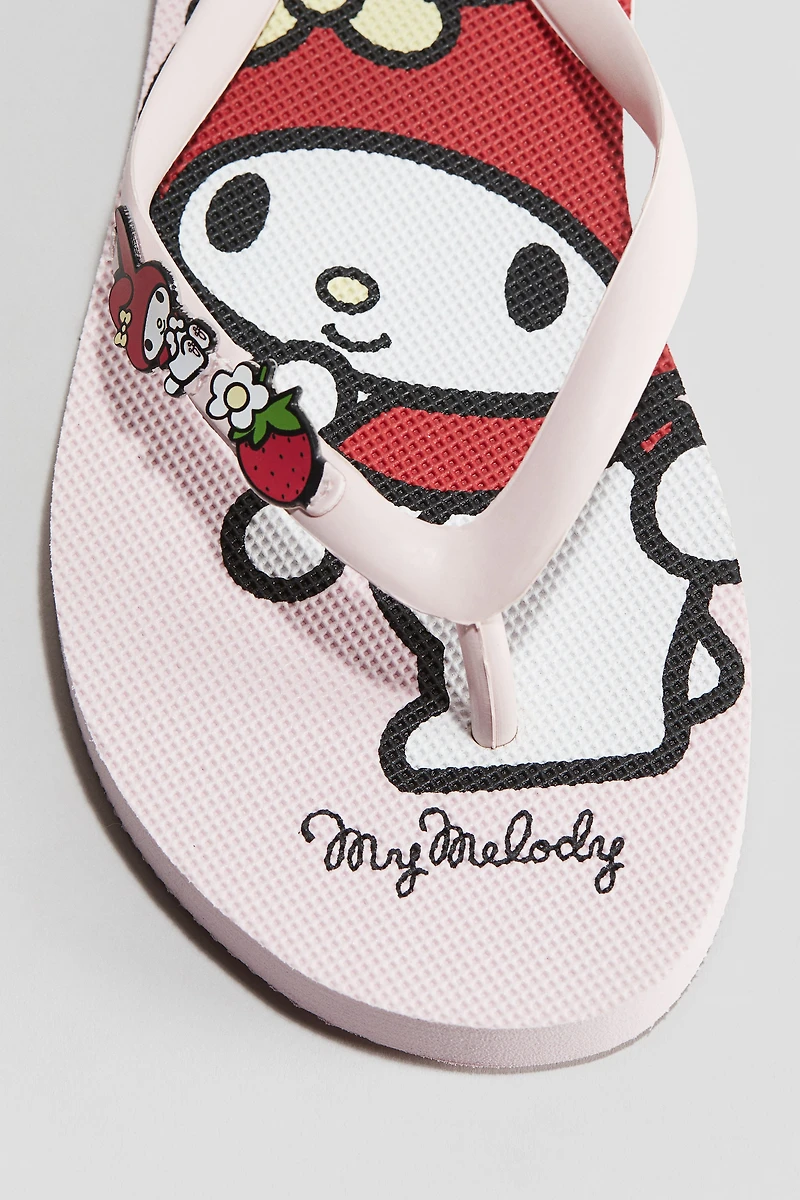 Flip-Flops with Printed Design