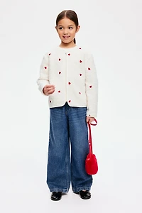 Teddy Fleece Cardigan with Zipper