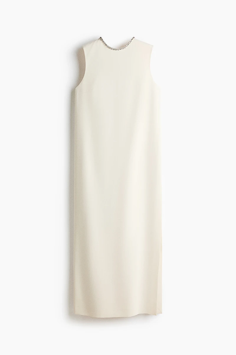 Rhinestone-Embellished Dress