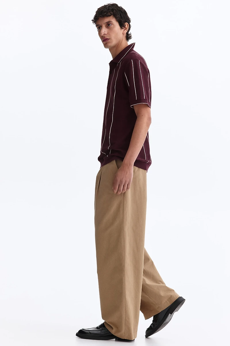 Regular-Fit Knit Polo Shirt