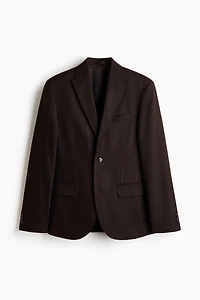 Regular-Fit Linen-Blend Jacket