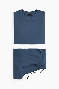 Pajama T-Shirt and Shorts Set